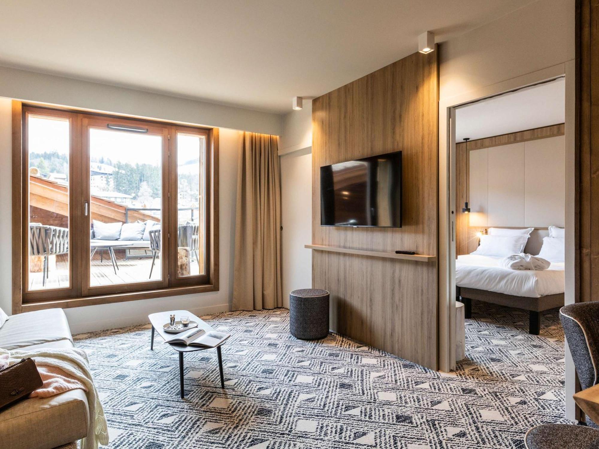 Novotel Megève Mont-Blanc Esterno foto