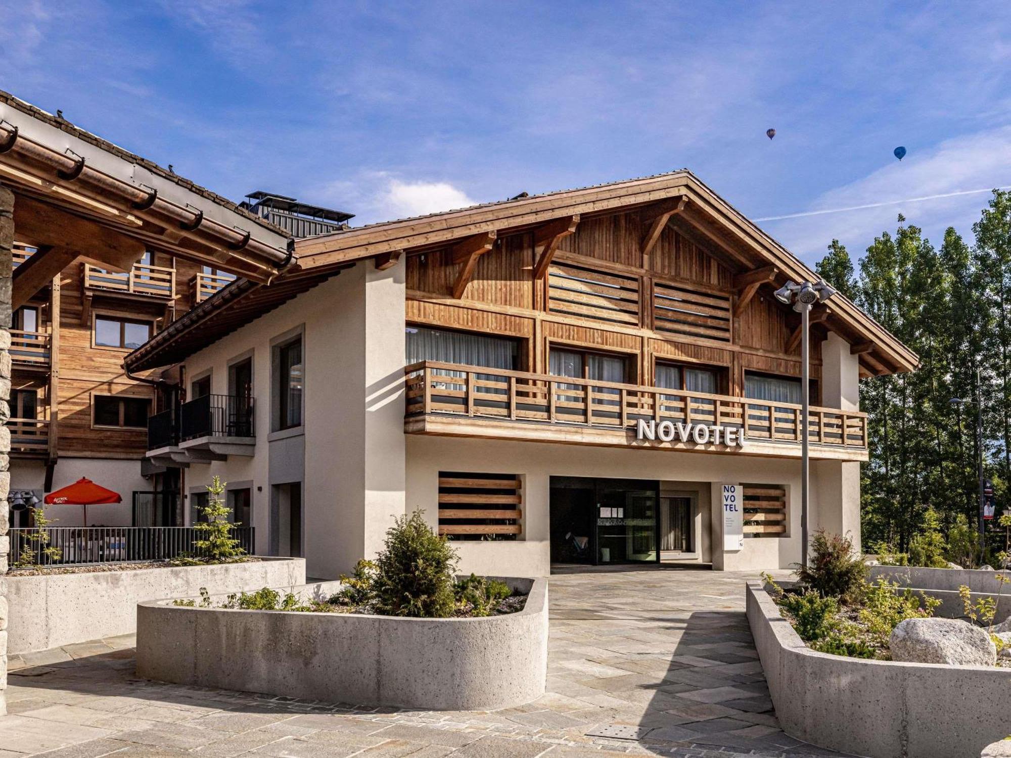 Novotel Megève Mont-Blanc Esterno foto